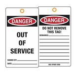 Out Of Service  Tag